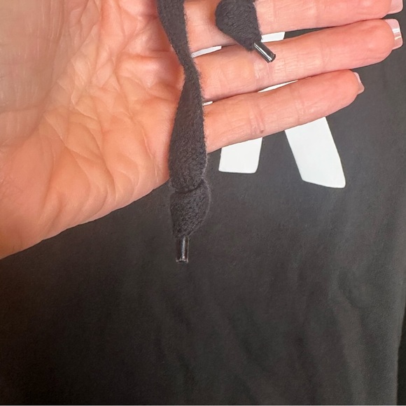 Victoria Secret Pink Originals Limited Edition Black Pullover Hoodie Women’s XS - Picture 8 of 11